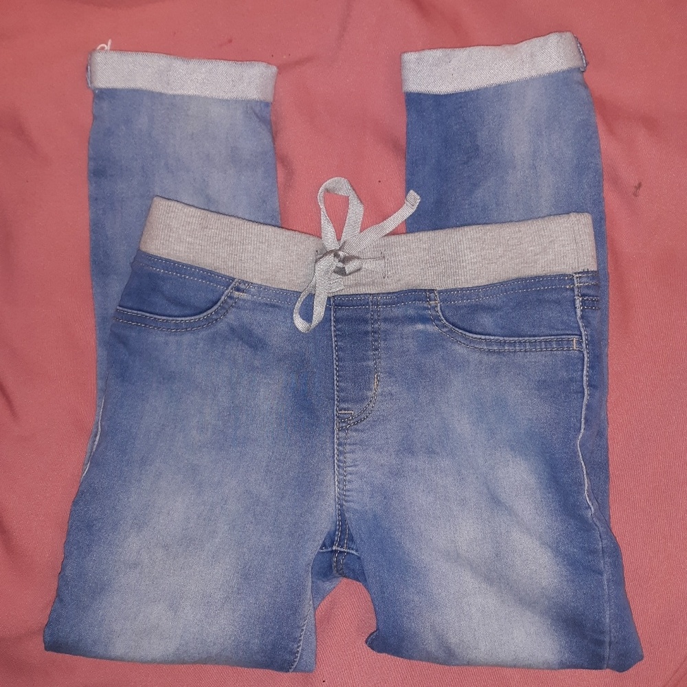 ⚂•Sz.Sm.4-6 > Cute & Comfortable Stretchy Jeans